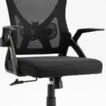 Scaun de Birou Reglabil WF-003, Negru, Ergonomic, cu Spătar Mesh și Brațe - imagine 13