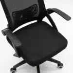 Scaun de Birou Reglabil WF-003, Negru, Ergonomic, cu Spătar Mesh și Brațe - imagine 12
