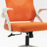 Scaun de Birou Reglabil WF-003, Portocaliu, Ergonomic, cu Spătar Mesh și Brațe - imagine 14