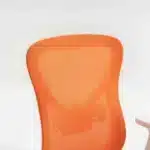 Scaun de Birou Reglabil WF-003, Portocaliu, Ergonomic, cu Spătar Mesh și Brațe - imagine 13