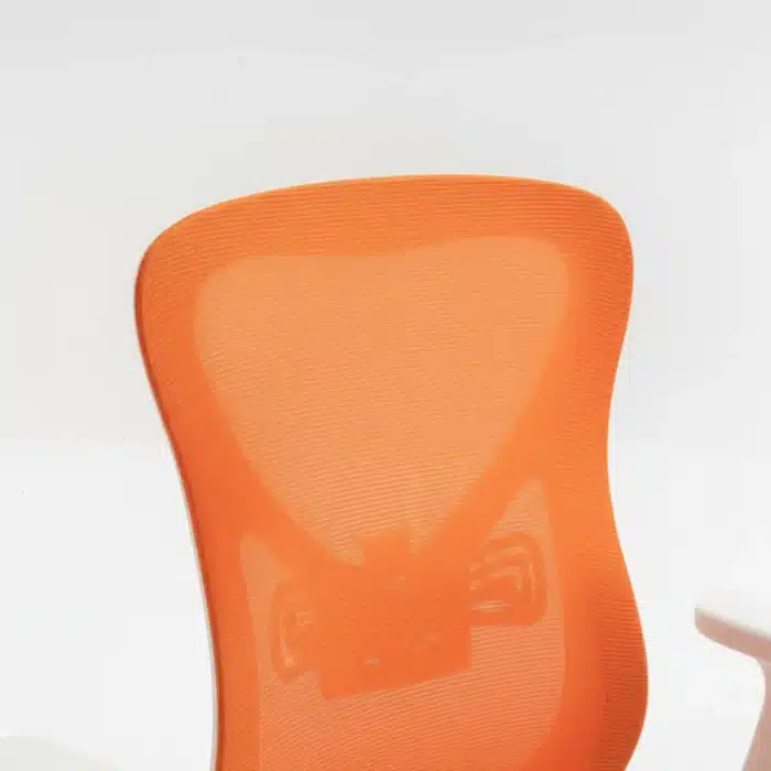 Scaun de Birou Reglabil WF-003, Portocaliu, Ergonomic, cu Spătar Mesh și Brațe - imagine 13