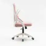 Scaun de Birou Reglabil WF-003, Roz, Ergonomic, cu Spătar Mesh și Brațe - imagine 5