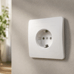 Priză Simplă cu Contact de Protecție, 250V, 16A, IP20, Montaj Încastrat