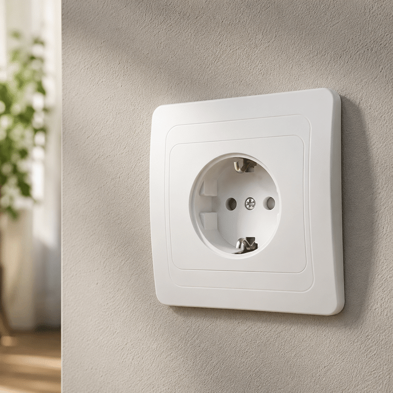 11zon_resized Priză Simplă cu Contact de Protecție, 250V, 16A, IP20, Montaj Încastrat - imagine 1