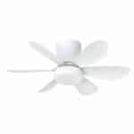 Lustra LED Cu Ventilator 420mm 12W Alba - imagine 2