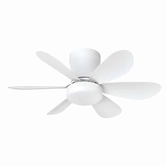 Lustra LED Cu Ventilator 420mm 12W Alba - imagine 2