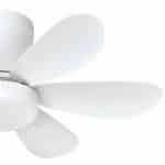 Lustra LED Cu Ventilator 420mm 12W Alba - imagine 3