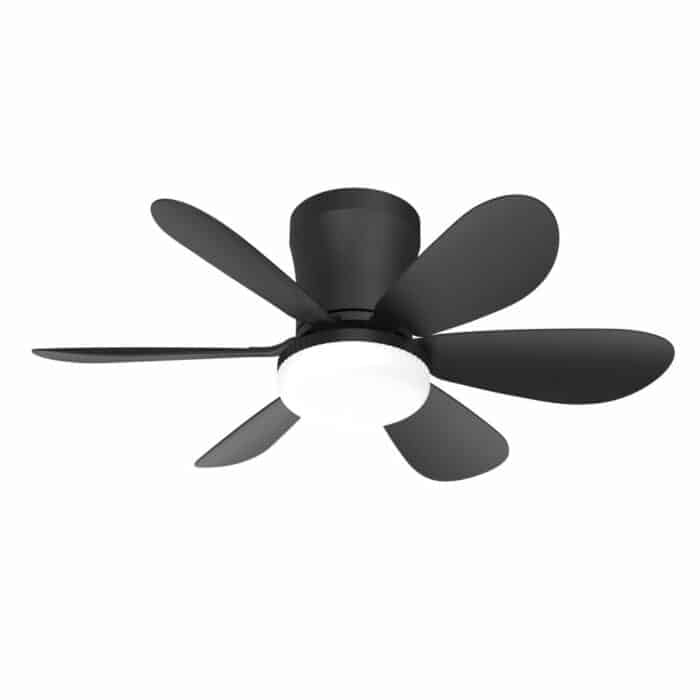 Lustra LED Cu Ventilator 420mm 12W Neagra - imagine 2