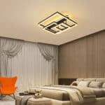 Lustră modernă cu LED - Iluminare eficientă și design contemporan , Acril-Metal, 214W, Negru - imagine 2