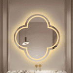 Oglindă LED Model Van Cleef 70×70 cm, Lumină Frontală, Dezaburire, 3 Tipuri de Lumină, Touch - imagine 7