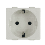 Priză Schuko NEO 2 Module, 220V, 16A, cu Contact de Protecție, IP20 - imagine 3