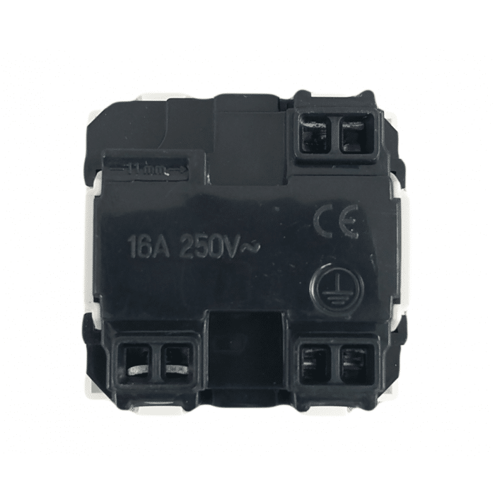 Priză Schuko NEO 2 Module, 220V, 16A, cu Contact de Protecție, IP20 - imagine 4