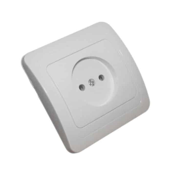 Priză Simplă fără Contact de Protecție, 250V, 16A, IP20, Montaj Încastrat - imagine 2