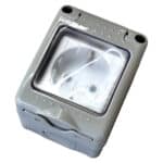 Priză Modulară Simplă cu Capac, Tip Antigron, IP55, 16A, Montaj Aparent (PT) - imagine 3