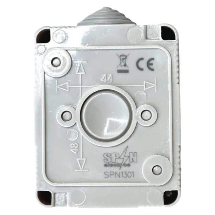 Priză Modulară Simplă cu Capac, Tip Antigron, IP55, 16A, Montaj Aparent (PT) - imagine 7