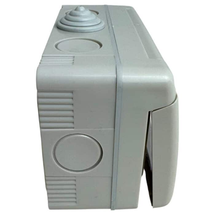 Priză Modulară Dublă cu Capac, Tip Antigron, IP55, 16A, Montaj Aparent (PT) - imagine 6