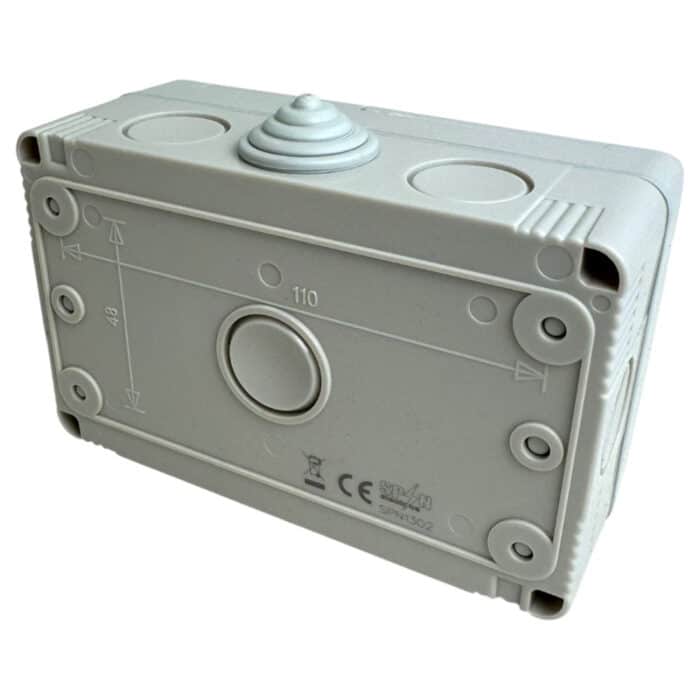 Priză Modulară Dublă cu Capac, Tip Antigron, IP55, 16A, Montaj Aparent (PT) - imagine 5