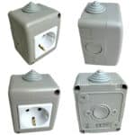 Priză Simplă AG fără Capac, IP20, 16A, Montaj Aparent (PT) - imagine 8