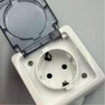 Priză AG Simplă Spin Top cu Capac, IP54, 220–250V, 16A, Montaj Aplicat (PT) - imagine 4