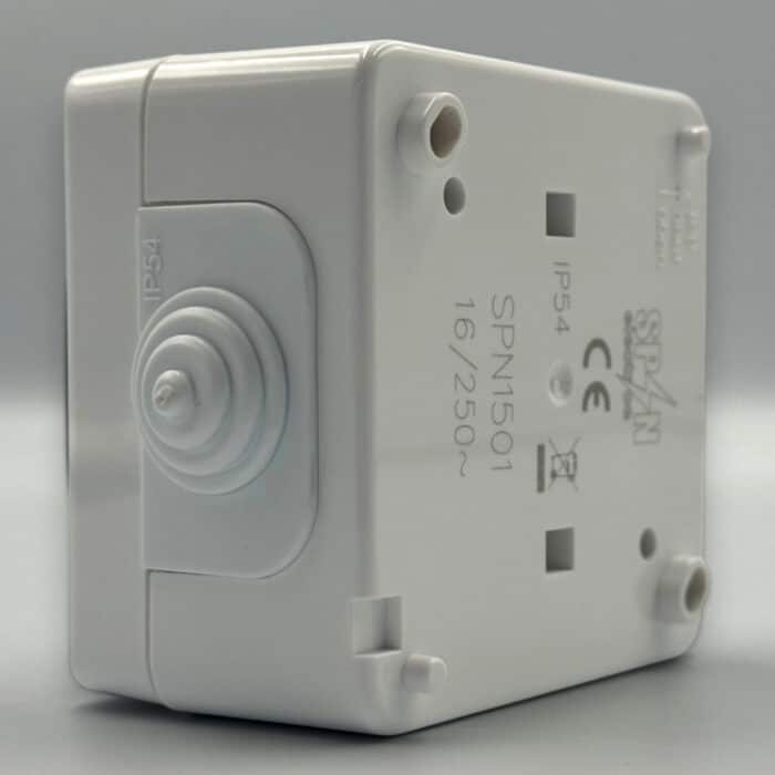 Priză AG Simplă Spin Top cu Capac, IP54, 220–250V, 16A, Montaj Aplicat (PT) - imagine 8