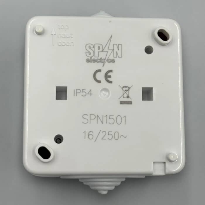 Priză AG Simplă Spin Top cu Capac, IP54, 220–250V, 16A, Montaj Aplicat (PT) - imagine 6