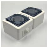 Priză AG Dublă Spin Top cu Capac, IP54, 220–250V, 16A, Montaj Aparent (PT) - imagine 5