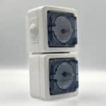 Priză AG Dublă Spin Top cu Capac, IP54, 220–250V, 16A, Montaj Aparent (PT) - imagine 3