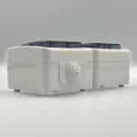 Priză AG Dublă Spin Top cu Capac, IP54, 220–250V, 16A, Montaj Aparent (PT) - imagine 7