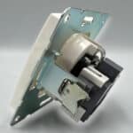 Priză Simplă 2P+E Spin Top, Albă, cu Contact de Protecție - imagine 6