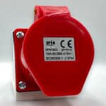 Priză Trifazică Industrială de Perete 3P+N+E, 16A, IP44, 220/380V – 240/415V, Montaj Aplicat - imagine 10