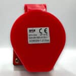 Priză Trifazică Industrială de Perete 3P+N+E, 32A, IP44, 220/380V – 240/415V, Montaj Aplicat - imagine 3