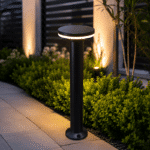 Stâlp de Iluminat Rotund LED Exterior 15W, 3000K, 1350lm, IP65, 60cm – Iluminat Grădină Modern