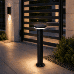 Stâlp de Iluminat Rotund LED Exterior 15W, 3000K, 1350lm, IP65, 60cm – Iluminat Grădină Modern - imagine 4