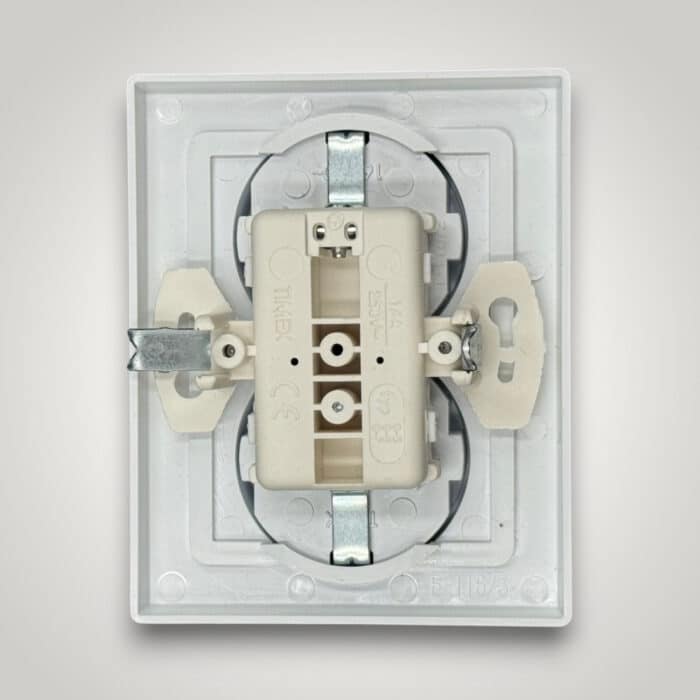 Priză Dublă Schuko cu Contact de Protecție, 250V, 16A, IP20 - imagine 5