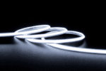 Bandă LED COB 6500K Lumină Rece, 220V, IP65, 240 LED/m, 9W/m, 10 mm – Se Vinde la Metru - imagine 2