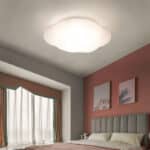 Lustră LED NORIȘOR 160W Albă, Aplicată sau Suspendată, 3 Tipuri de Lumină, Dimabilă, cu Telecomandă - imagine 4