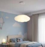 Lustră LED NORIȘOR 160W Albă, Aplicată sau Suspendată, 3 Tipuri de Lumină, Dimabilă, cu Telecomandă - imagine 12