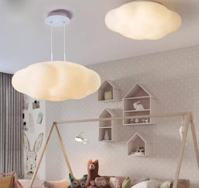 Lustră LED NORIȘOR 160W Albă, Aplicată sau Suspendată, 3 Tipuri de Lumină, Dimabilă, cu Telecomandă - imagine 13