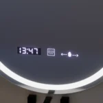 Oglinda LED Ovala, 50x80cm, Eminence MotionGlow Marcello, Sistem Dezaburire, Ceas & Termometru, Dimabila - imagine 7