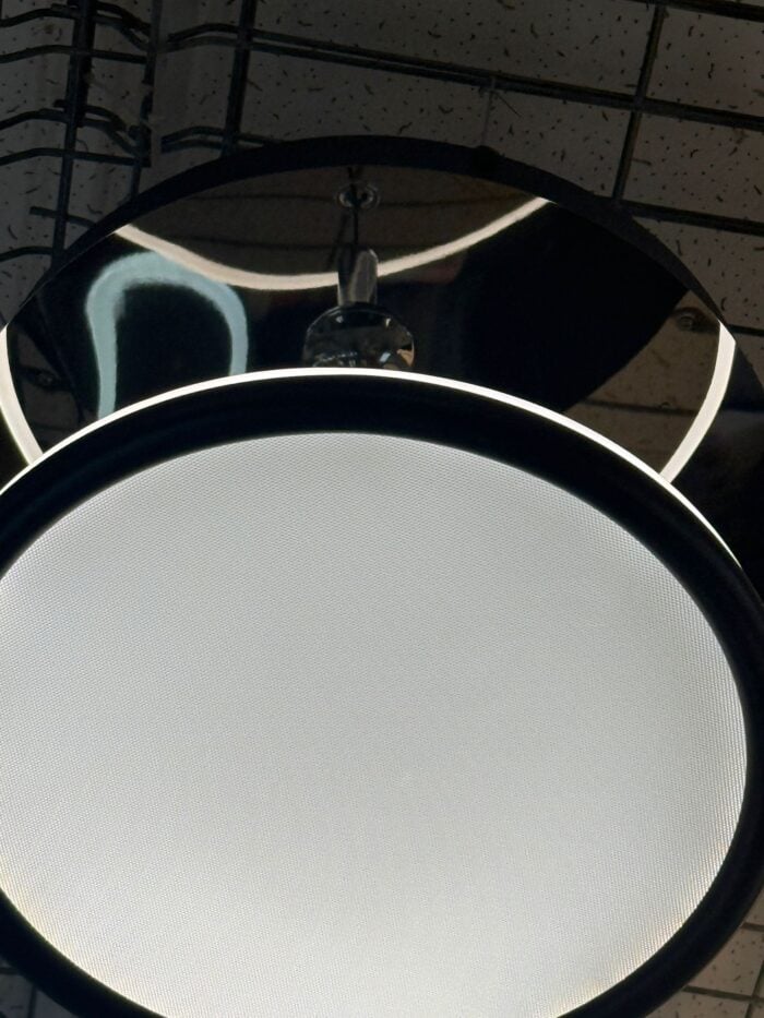 Pendul Rotund SMART LED Suspendat 100W Negru, Ø48 cm, Înălțime Reglabilă Electric din Telecomandă până la 2m, 3 Culori de Lumină - imagine 7