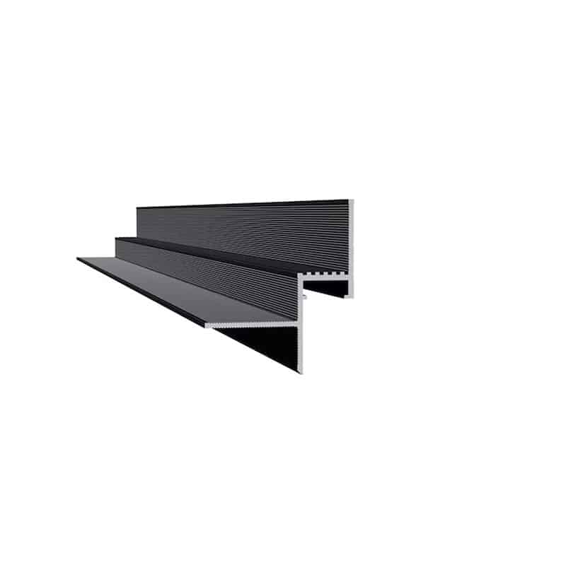 Profil LED Scafă Shadow Gap 2m, Negru, Aluminiu, pentru Tavan și Perete, Canal 16 mm, Dispersor Inclus (1) Profil LED Scafă Shadow Gap 2m, Negru, Aluminiu, pentru Tavan și Perete, Canal 16 mm, Dispersor Inclus - imagine 1