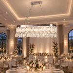 Candelabru LED cu Cristale 74W, Crom, Model Barca, 3 Tipuri de Lumină, Dimabil, Telecomandă - imagine 4