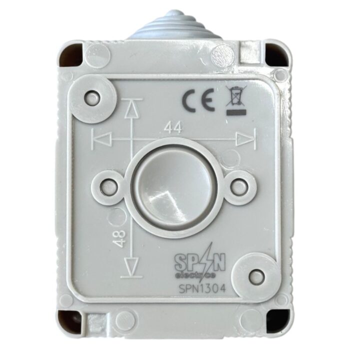 Comutator Dublu AG IP55, 10A, 250V, Montaj Aparent, Plastic Ignifug, Tip Antigron - imagine 6