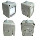 Întrerupător Simplu AG cu Capac IP55, 10A, 250V, Montaj Aparent, Plastic Ignifug, Tip Antigron - imagine 4