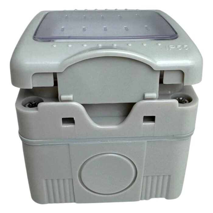 Întrerupător Simplu AG cu Capac IP55, 10A, 250V, Montaj Aparent, Plastic Ignifug, Tip Antigron - imagine 5