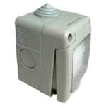 Întrerupător Simplu AG cu Capac IP55, 10A, 250V, Montaj Aparent, Plastic Ignifug, Tip Antigron - imagine 3