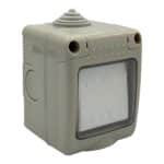 Întrerupător Simplu AG cu Capac IP55, 10A, 250V, Montaj Aparent, Plastic Ignifug, Tip Antigron - imagine 2