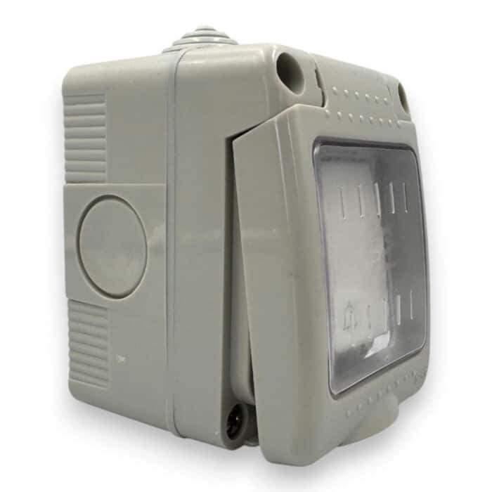 Întrerupător Sonerie AG IP55, 10A, 250V, Montaj Aparent, Plastic Ignifug, Tip Antigron - imagine 4