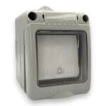 Întrerupător Sonerie AG IP55, 10A, 250V, Montaj Aparent, Plastic Ignifug, Tip Antigron - imagine 2