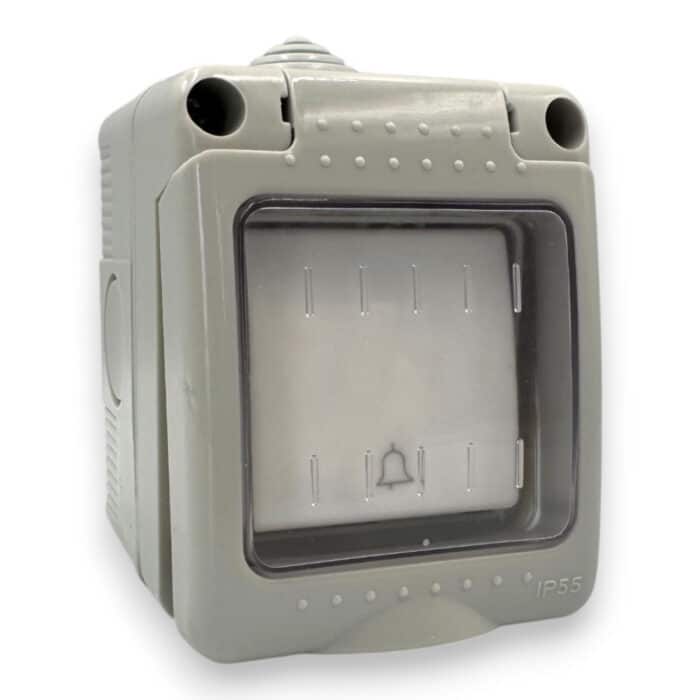 Întrerupător Sonerie AG IP55, 10A, 250V, Montaj Aparent, Plastic Ignifug, Tip Antigron - imagine 2